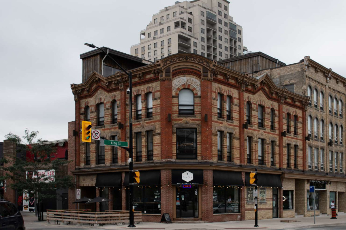 Historic looking buildings
